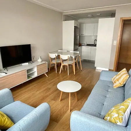 Estudio Céntrico Con Terraza Y Parking Privado Ourense